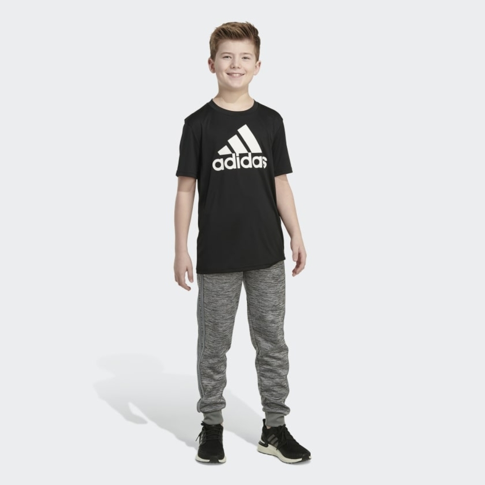 EUC Boys Focus Joggers Grey with Black Logo